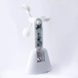 Sensor de sol y viento para motores de toldo