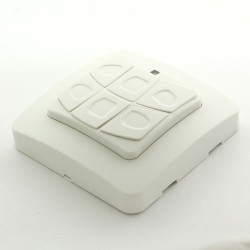 Emisor de 2 canales para pared