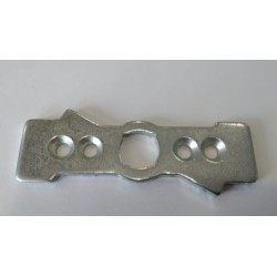 Placa frontal metálica para motor de 35mm