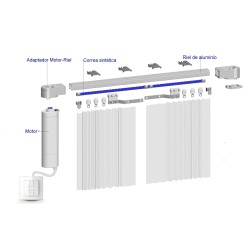 Kit Motor de cortinas estándar a Medida