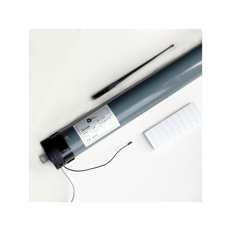 Motor de persianas y toldos de grandes dimensiones Ø59 RF 100Nm