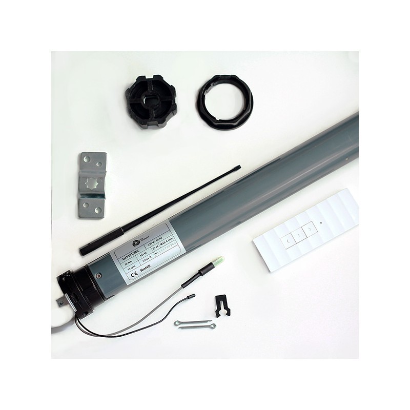 Motor persiana Ø45mm con radiofrecuencia 30Nm